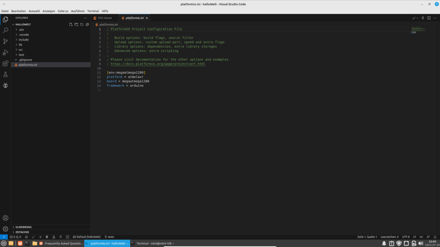 Arduino Programmieren wie die Profis mit VS Code und Platform IO | db ...
