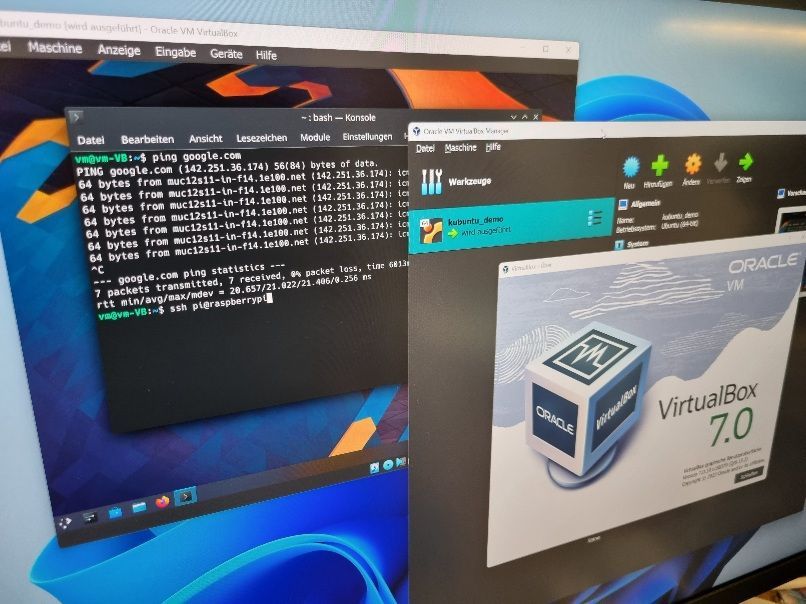 Virtuelle Maschine einrichten und Ordnung halten